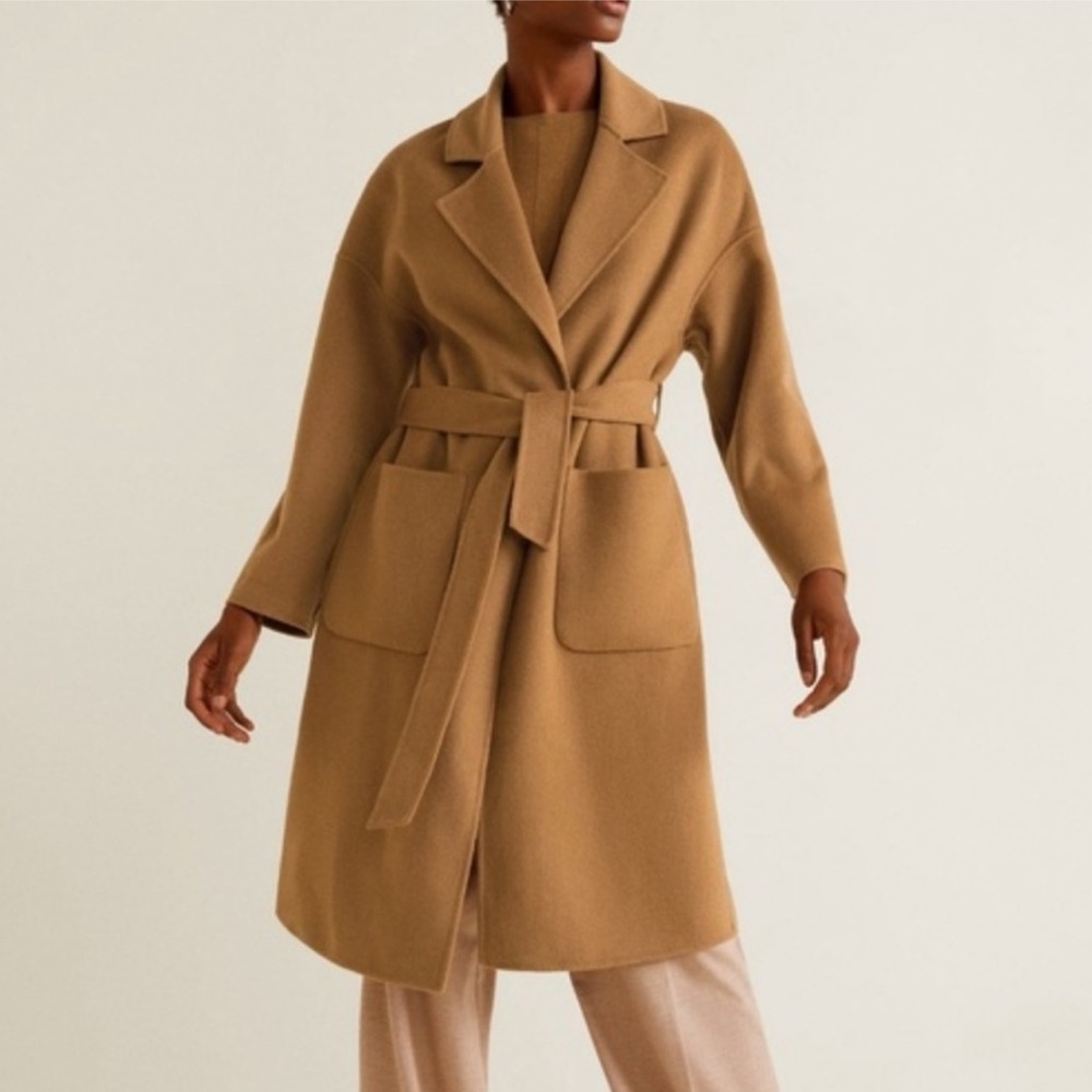 Mango wool coat
